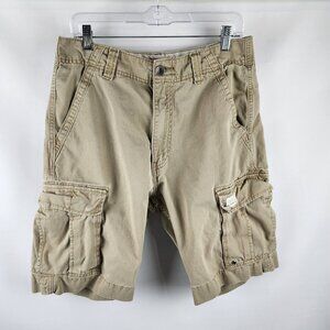 Levis Shorts Mens 32x11 Tan The Original Vintage Cargo Shorts